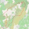 Trace GPS Canyon du Diable et Rocher des Vierges, itinéraire, parcours