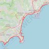 Trace GPS Marathon des Alpes-Maritimes Nice - Cannes, itinéraire, parcours