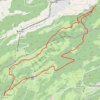 Trace GPS Le Chasseron par les Gorges de la Poëta Raisse, itinéraire, parcours