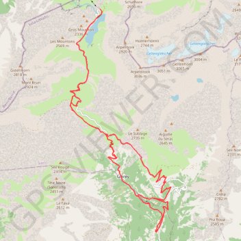 Trace GPS Bolivie - trek Jalqa, itinéraire, parcours