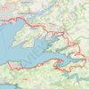 Trace GPS 11-De-Brest-à-Lanvéoc, itinéraire, parcours