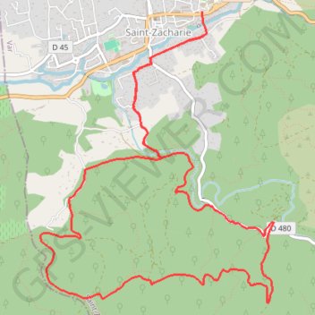 Trace GPS Forêt du Defens par pistes, itinéraire, parcours