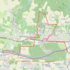 Trace GPS Val de Loire, Chenonceau, Autour du château, itinéraire, parcours