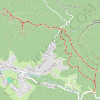 Trace GPS Col du Climont et Belvédères - Saulcy-sur-Meurthe, itinéraire, parcours