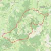 Trace GPS Circuit Monsols (Col de Crie) - Ouroux, itinéraire, parcours