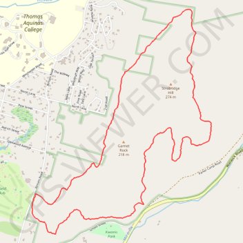 Trace GPS Northfield Trail Running, itinéraire, parcours