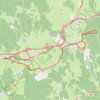 Trace GPS Les Cornes d'Urfé, itinéraire, parcours