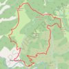 Trace GPS Stublo 2020. Jun. manastir Uvac-plan.dom, itinéraire, parcours