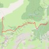 Trace GPS Pic de la Corne, itinéraire, parcours