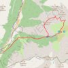 Trace GPS Pic d'Auriol par le lac des Bésines, itinéraire, parcours