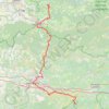 Trace GPS GR36 De Cambounès (Tarn) à Ribaute (Aude), itinéraire, parcours