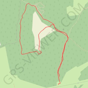 Trace GPS Le bois de craie, itinéraire, parcours