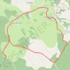 Trace GPS Boucle des dolmens de Martiel, itinéraire, parcours