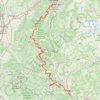 Trace GPS Grenoble - Sisteron, itinéraire, parcours