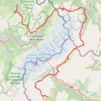 Trace GPS De Salvigny à Pont Serrand (Italie), itinéraire, parcours