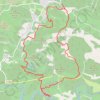 Trace GPS Carcès-Entrecasteaux, itinéraire, parcours