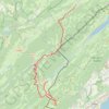 Trace GPS --Mouthe- - OR-5953245:Transju'trail 2016 - Arrivée Collège, itinéraire, parcours