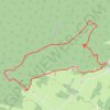 Trace GPS Laval sur Vologne, itinéraire, parcours