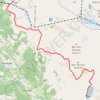 Trace GPS Les Ruinettes - Cabane de Louvie, itinéraire, parcours
