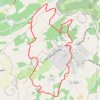 Trace GPS Les capitelles de la Bénovie à Saussines, itinéraire, parcours