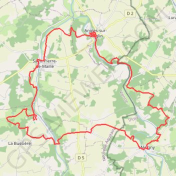 Trace GPS VTT - Vendredi 10 Mai, itinéraire, parcours