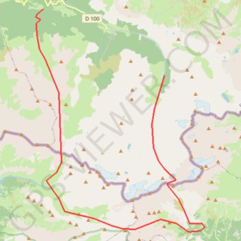 Trace GPS Tour vers bramans, itinéraire, parcours