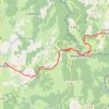 Trace GPS Saint-Privat-d'Allier - Saugues, itinéraire, parcours
