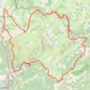 Trace GPS Tour du Larzac Méridional (Hérault-Gard) (2019), itinéraire, parcours