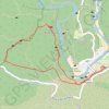 Trace GPS Casteljau, itinéraire, parcours
