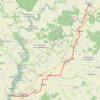 Trace GPS Chemin de Tours (de Villiers-sur-Chizé à Vervant), itinéraire, parcours