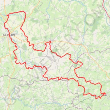 Trace GPS Sur les pas des Maîtres Sonneurs entre Berry et Bourbonnais, itinéraire, parcours