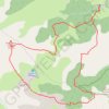 Trace GPS Mont Saint-Honorat, itinéraire, parcours