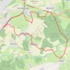 Trace GPS De la gare de Saint-Avold à Macheren, itinéraire, parcours