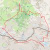 Trace GPS Mont perdu par Gavarnie, itinéraire, parcours