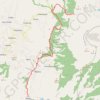Trace GPS Les gorges d'Agria Irini, itinéraire, parcours