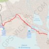 Trace GPS Mont Blanc J1, itinéraire, parcours