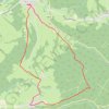 Trace GPS Mormont - Province du Luxembourg - Belgique, itinéraire, parcours