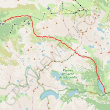 Trace GPS La ronde des lacs azurés, itinéraire, parcours