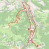 Trace GPS Bosses autour de Foix, itinéraire, parcours
