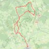 Trace GPS Croix de Savigny - Croix des Chataigniers, itinéraire, parcours
