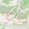 Trace GPS Ollioules - Le Gros Cerveau, itinéraire, parcours