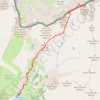 Trace GPS Cime du Gelas par Arete Ouest, itinéraire, parcours