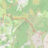 Trace GPS Bourg Murat - Gite du volcan, itinéraire, parcours