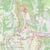 Trace GPS Mont Chauve d'Aspremont, itinéraire, parcours