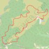Trace GPS Carrières de marbre - Félines-Minervois, itinéraire, parcours