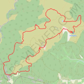 Trace GPS Carrières de marbre - Félines-Minervois, itinéraire, parcours