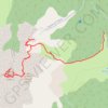 Trace GPS Obiou et crete de la Laisse (Devoluy), itinéraire, parcours