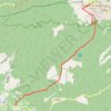 Trace GPS Montée du mont ventoux par Sainte colombe, itinéraire, parcours
