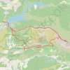 Trace GPS Barrage de Bimont - Croix de Provence par Imoucha - Relais Cezanne, itinéraire, parcours