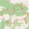 Trace GPS Autour du Château de Julhans, itinéraire, parcours